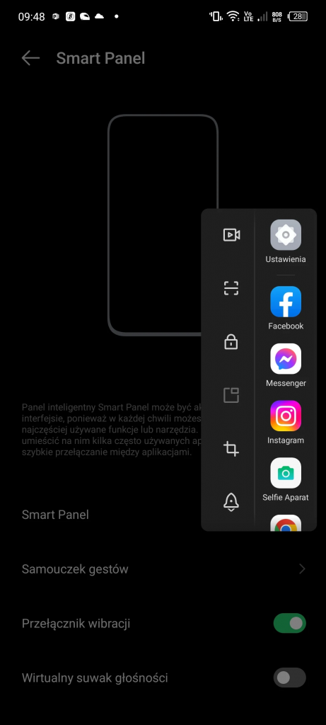 Smart panel smartfona Infinix Zero Ultra